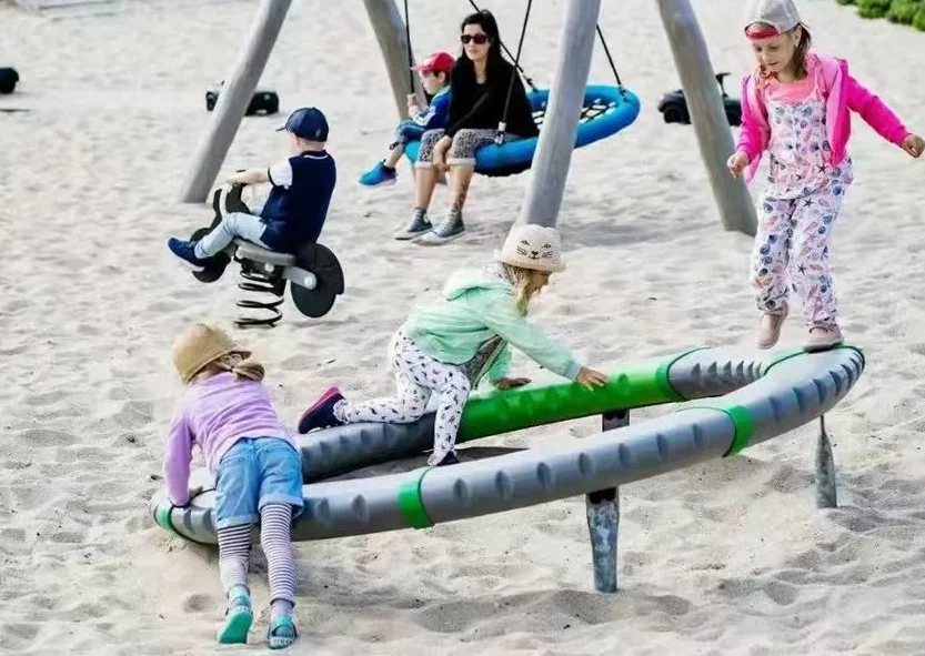 Kids Outdoor Balance Beam - Indoor/outdoor sensorische trainingsset voor kinderen: plastic