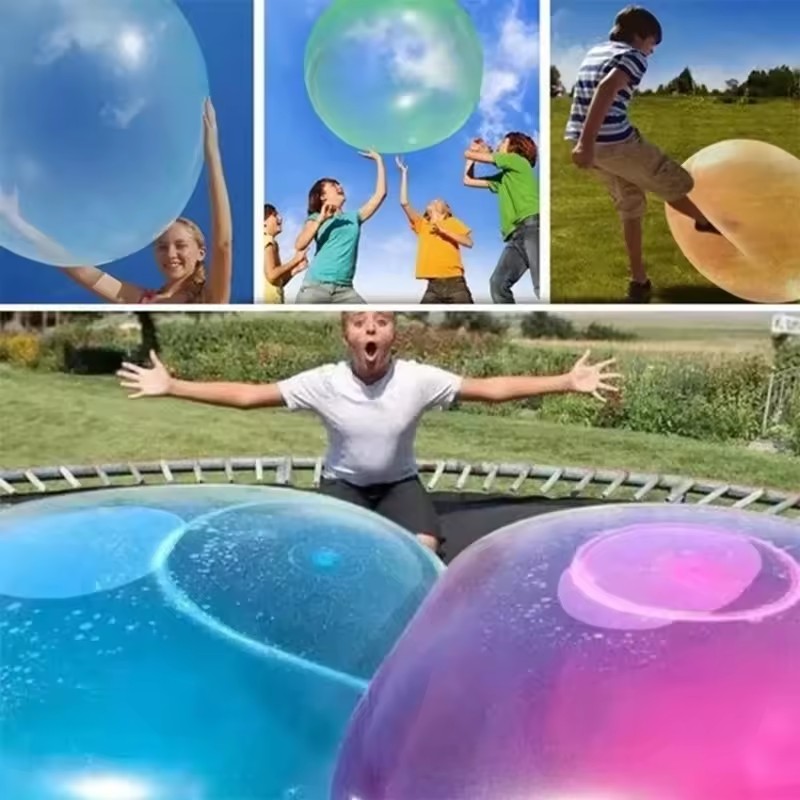Kids Outdoor Dome - Buitenspeelgoed voor kinderen, opblaasbare rubberen ballen,
