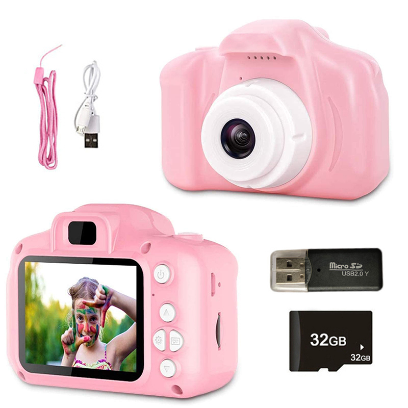 Kids Outdoor Education - Kindercamera 1080P HD-scherm Camera Videospeelgoed 8