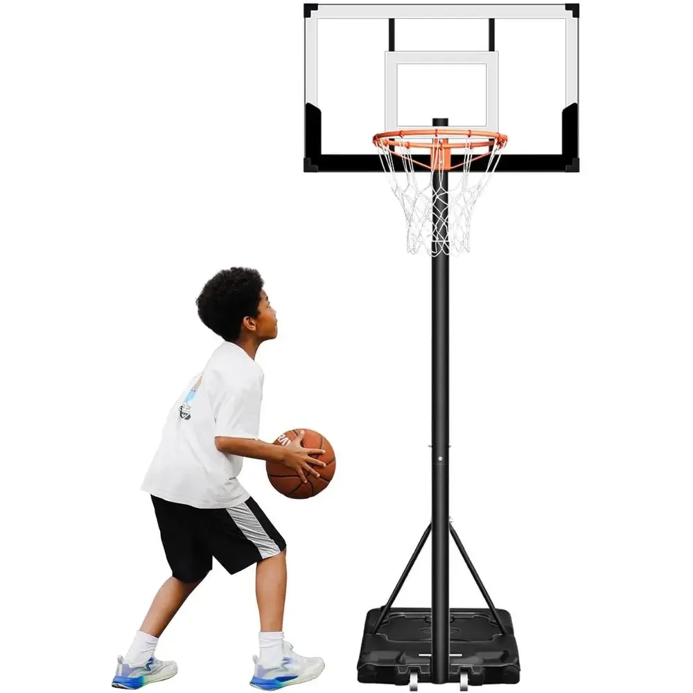 Kids Outdoor Pool - Verstelbare buitenbasketbalring voor kinderen & volwassenen,