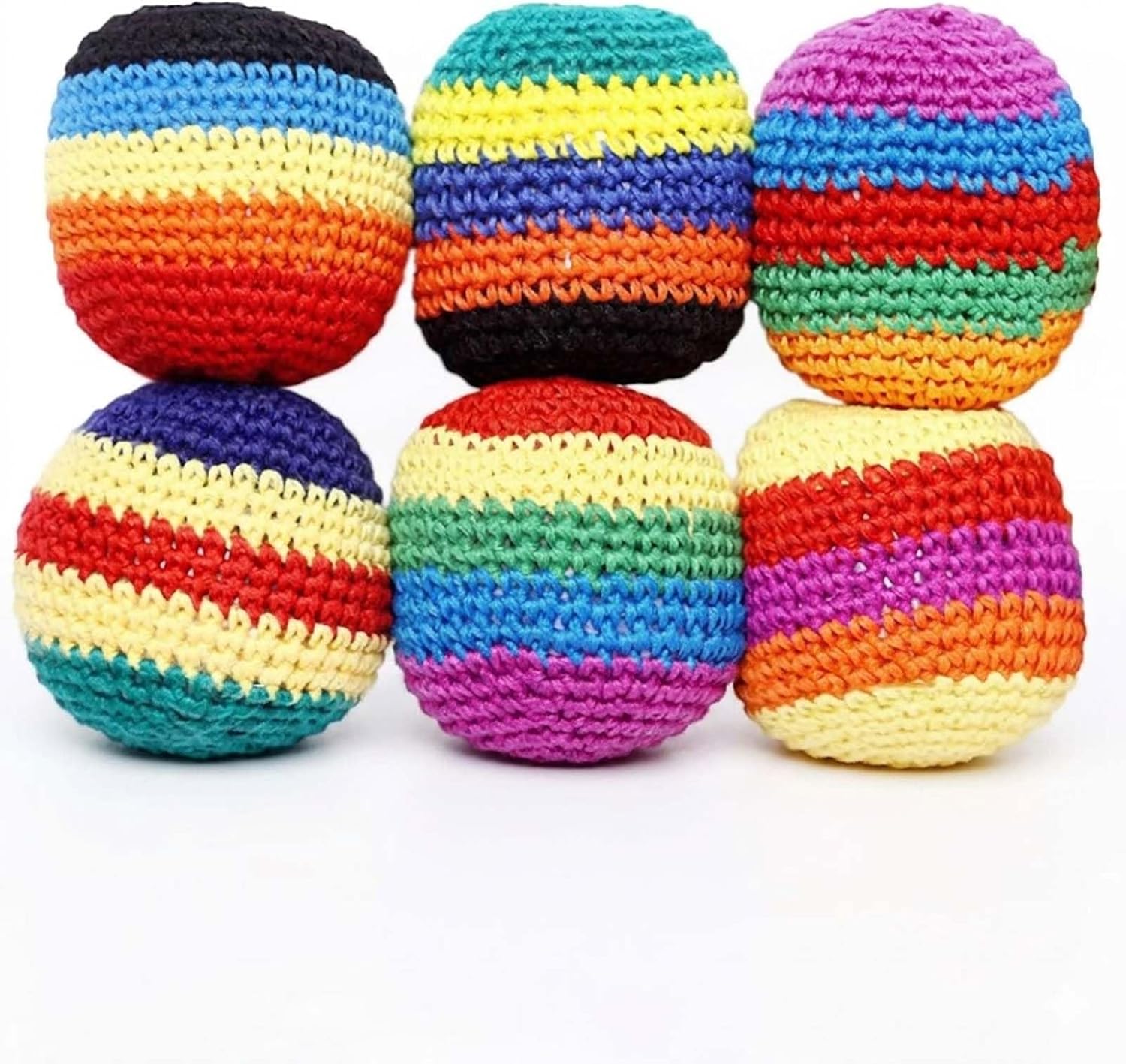 Kids Outdoor Balance Beam - 6/12/24 stuks Outdoor Zachte Handgemaakte Footbag