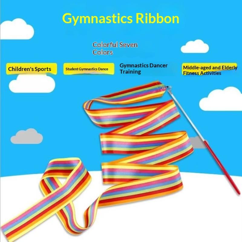 Kleurrijk gymnastieklint met s - Kids Outdoor Balance Beam recensie en prijs