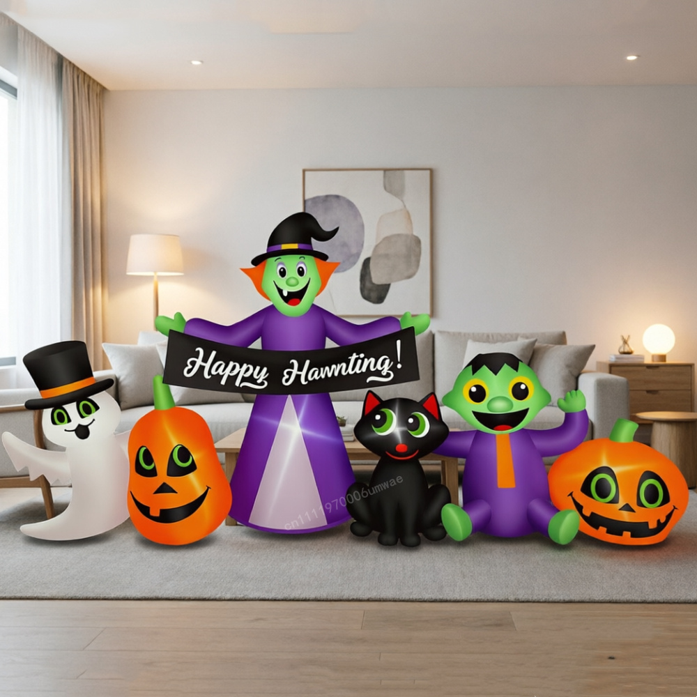 2,4M Halloween opblaasbare hek - Kids Outdoor Yard recensie en prijs