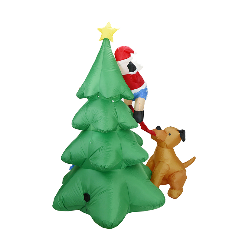 6,5ft Opblaasbare Kerstman met - Kids Outdoor Yard recensie en prijs