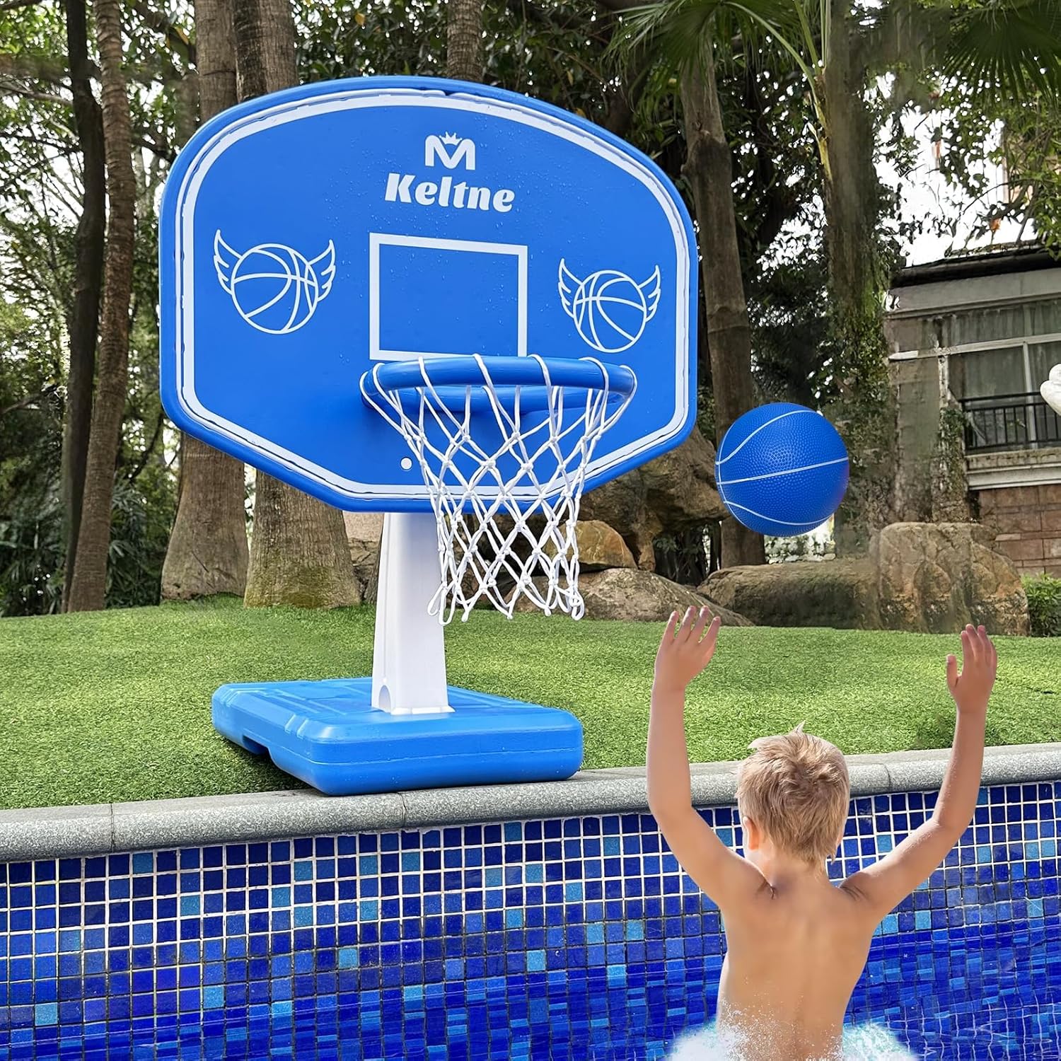 Grote basketbalring voor zwemb - Kids Outdoor Pool recensie en prijs