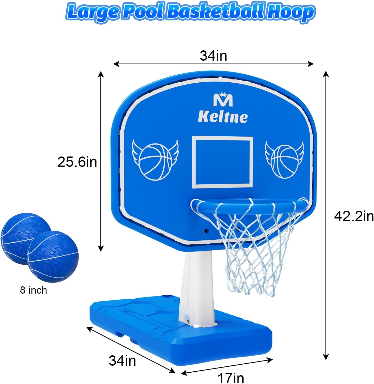 Grote basketbalring voor zwemb - Kids Outdoor Pool recensie en prijs