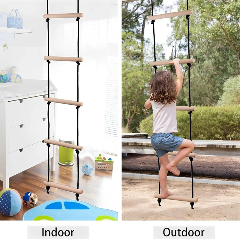 Kinderen Klimtouw Ladder Houte - Kids Outdoor Climbing Structure recensie en prijs
