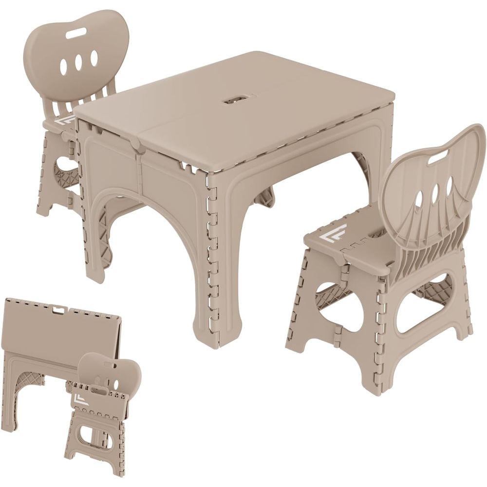 Opvouwbare tafel- en stoelense - Kids Outdoor Table And Chair Set recensie en prijs