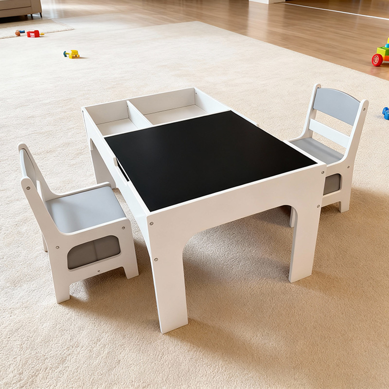 Moderne houten kindertafel- en - Kids Outdoor Table And Chair Set recensie en prijs