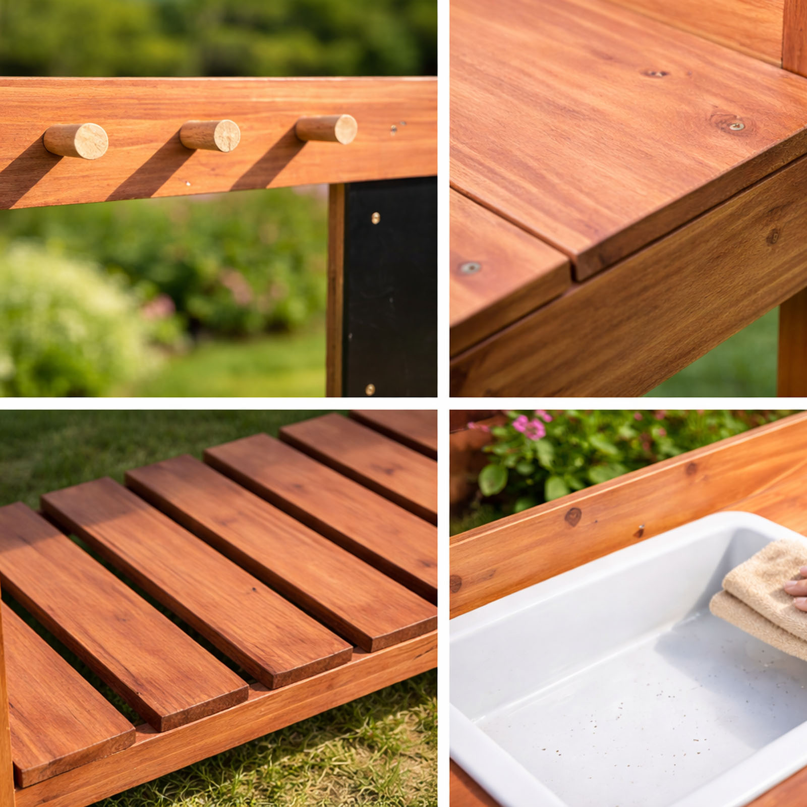Houten plantentafels voor kind - Kids Outdoor Education recensie en prijs