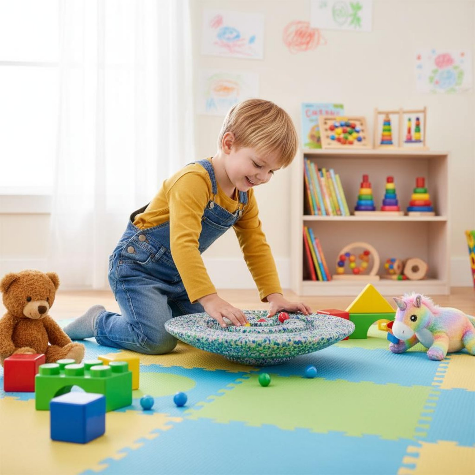 Draaibord voor binnen & buiten - Kids Outdoor Balance Beam recensie en prijs