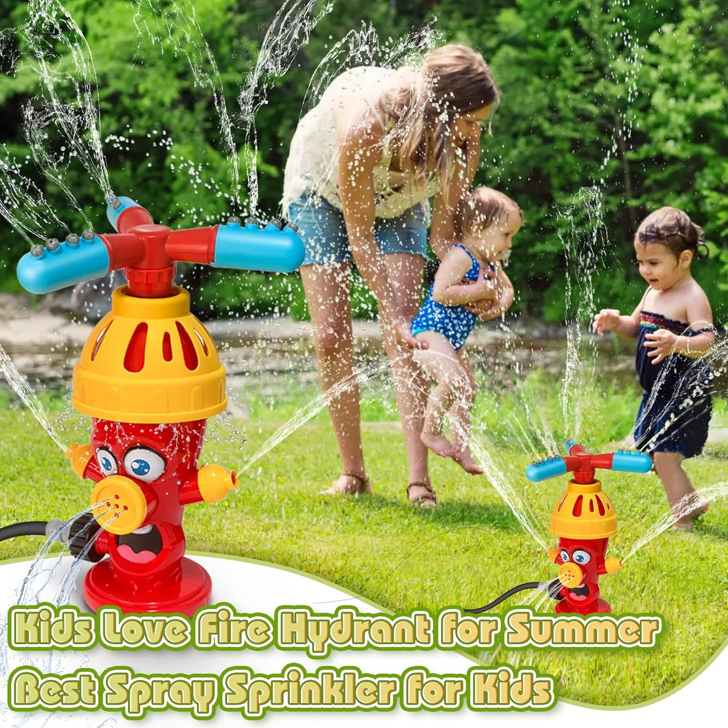 Hydrant Sprinkle Water Spray T - Kids Outdoor Yard recensie en prijs