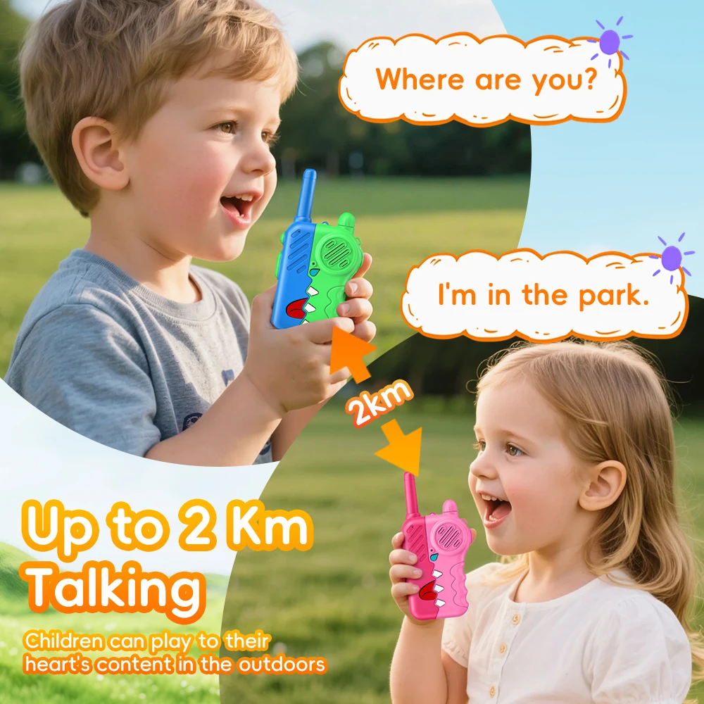 2 Stuks Kinderen Walkie-Talkie - Kids Outdoor Education recensie en prijs