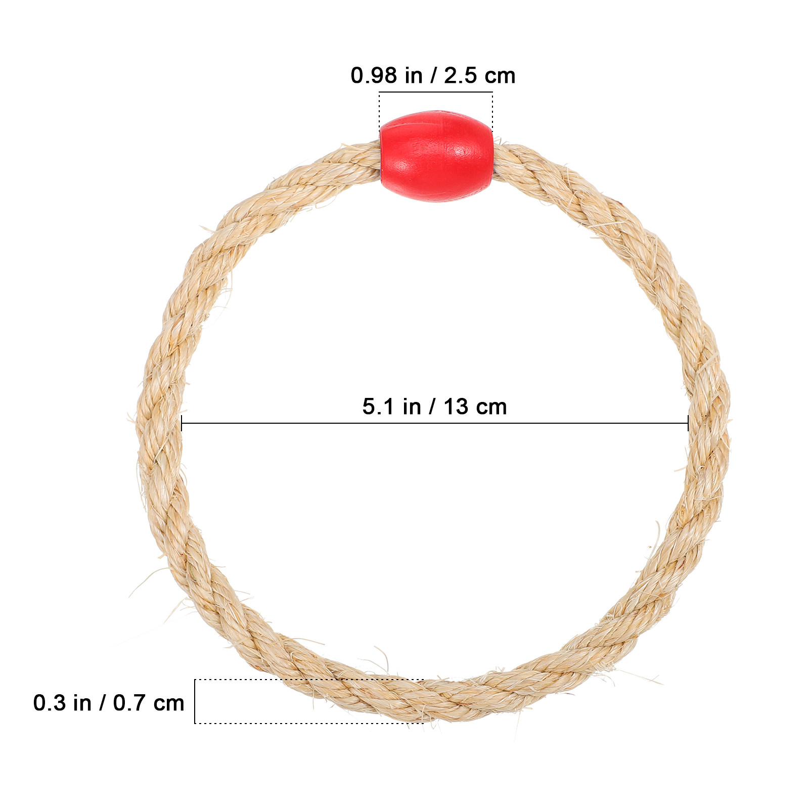 10 stuks houten ringgooi-spel  - Kids Outdoor Education recensie en prijs