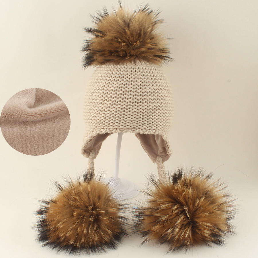 Winter Echt Bont Pompom 3-bal  - Kids Outdoor Dome recensie en prijs