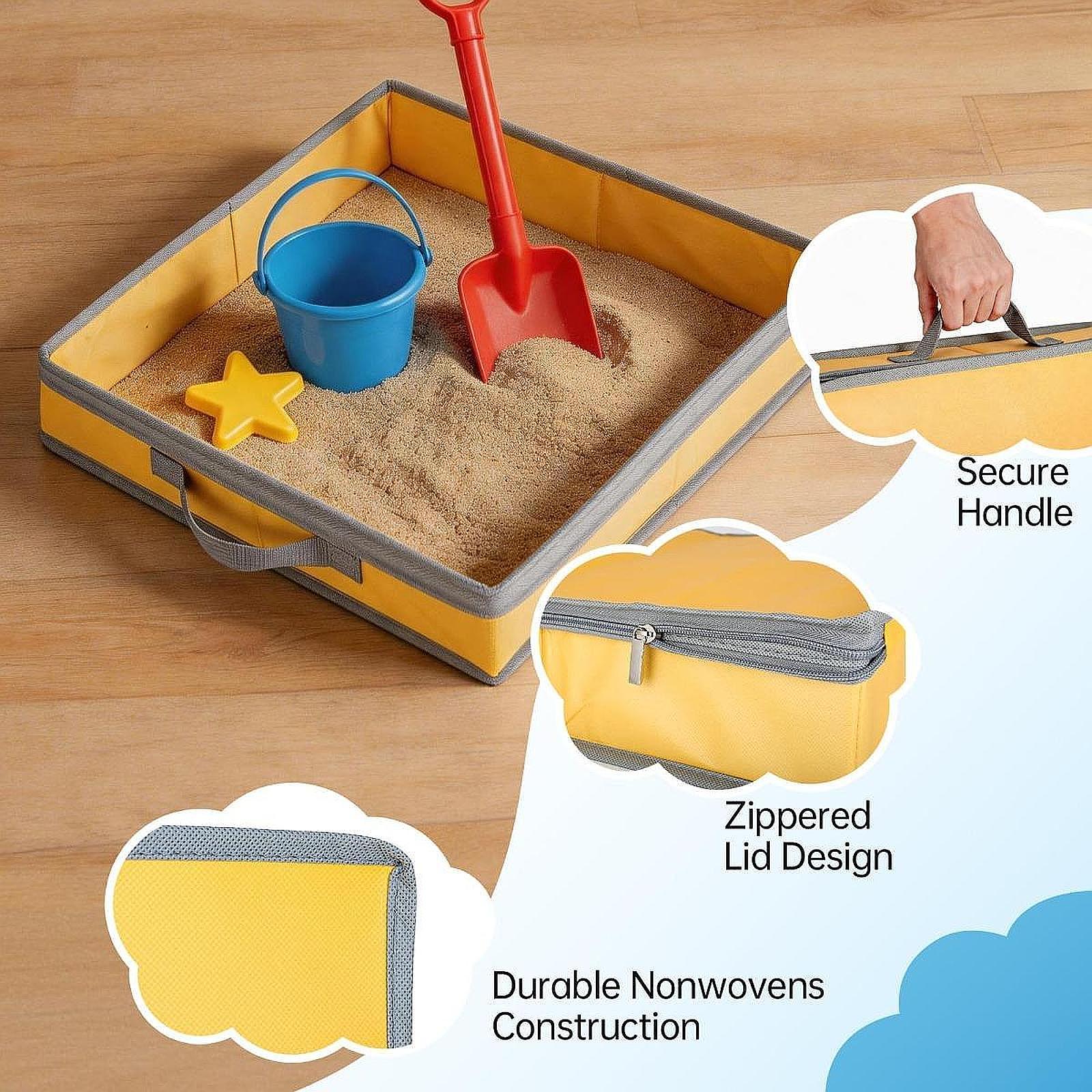 Opvouwbare zandbak voor kinder - Outdoor Children'S Park recensie en prijs