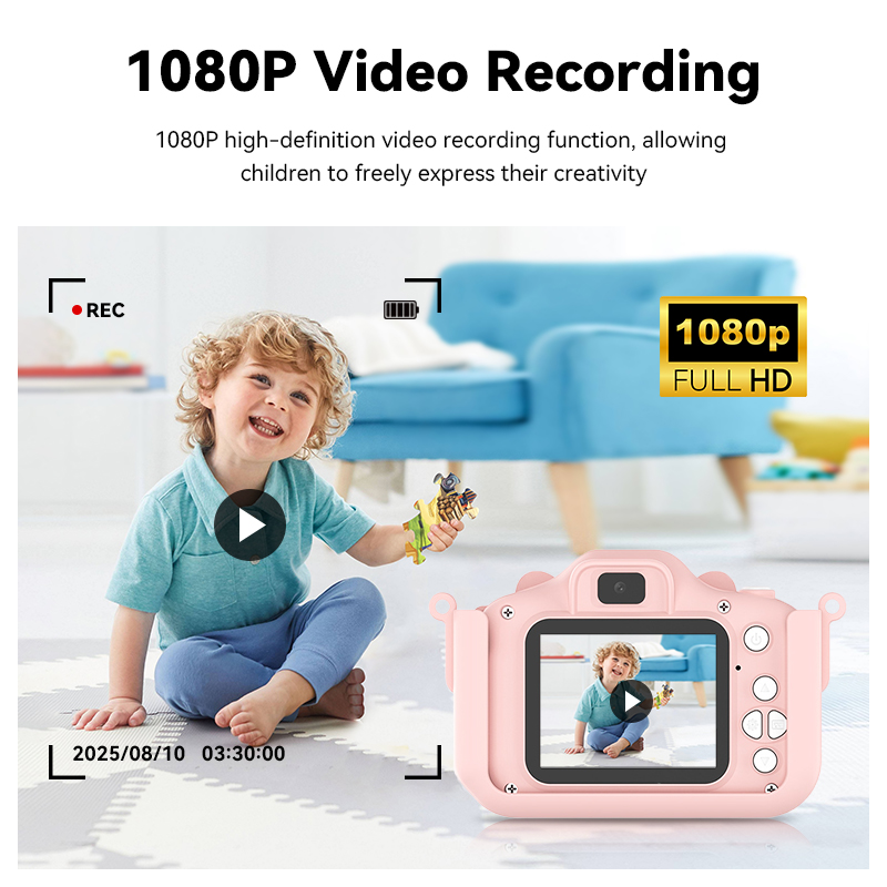 Kindercamera HD 1080P Schermca - Kids Outdoor Education recensie en prijs