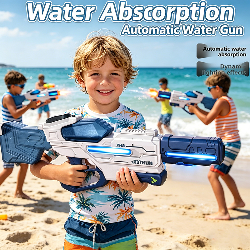 Elektrisch waterpistool met li - Water Gun Soaker recensie en prijs