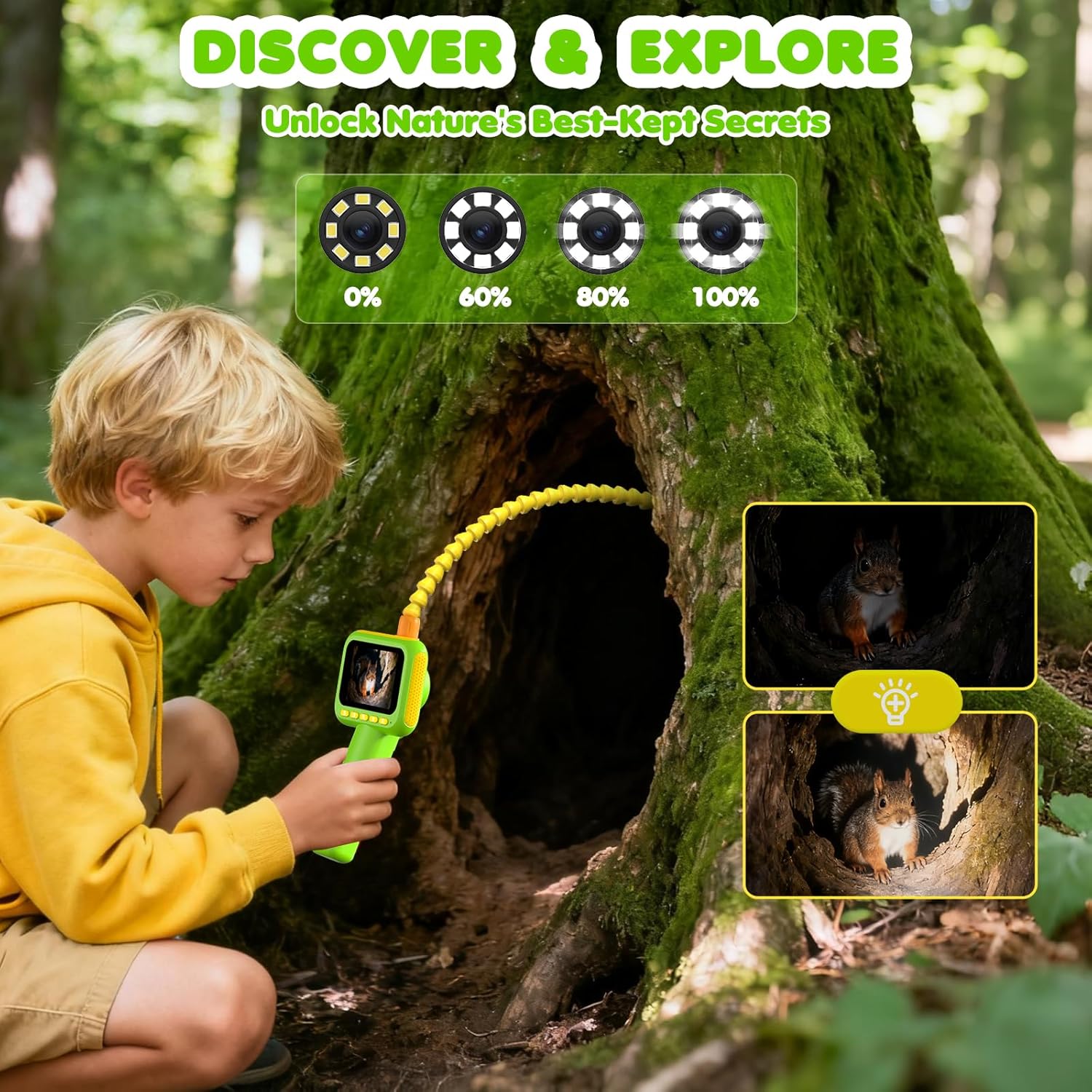 Endoscoop voor kinderen, bores - Kids Outdoor Education recensie en prijs