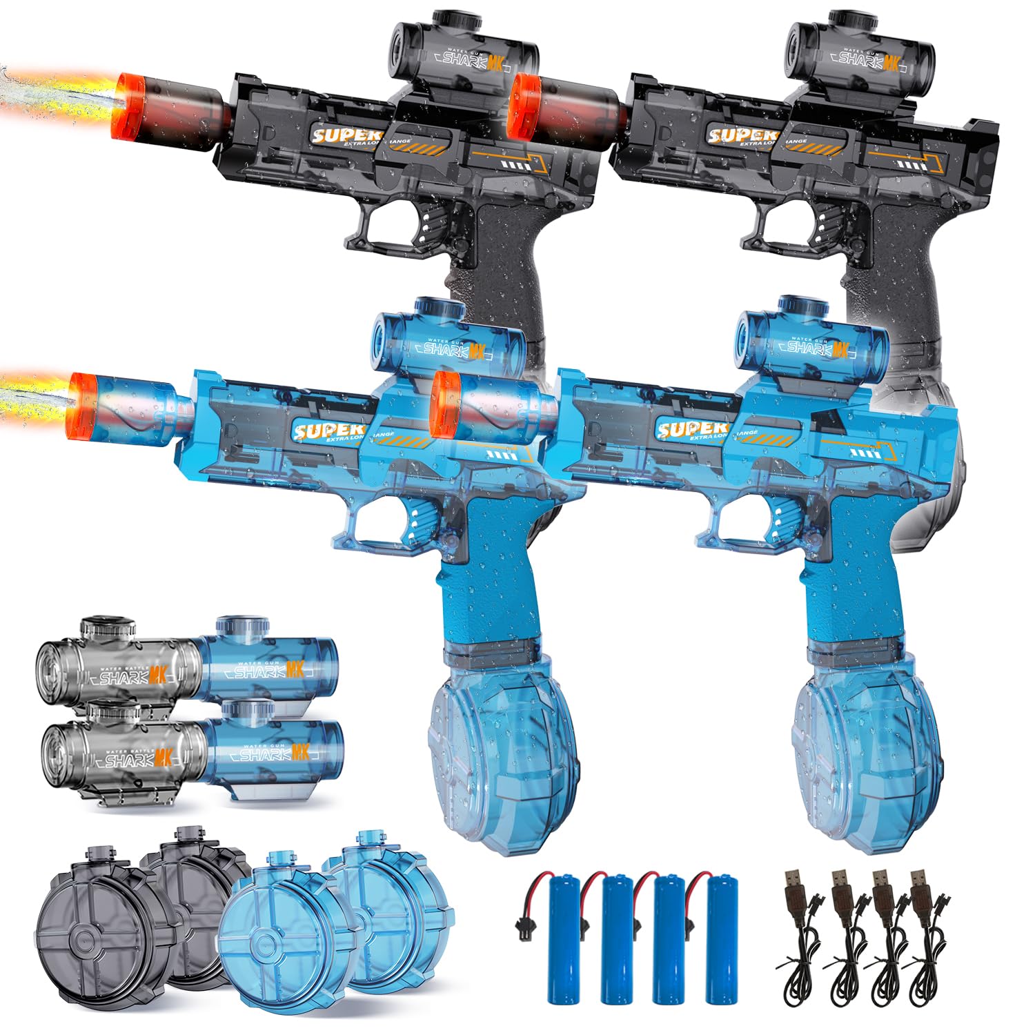 Elektrisch waterpistool voor k - Water Gun Soaker recensie en prijs