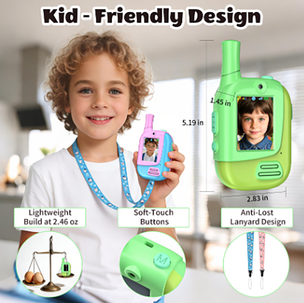 2-pack oplaadbare video-walkie - Kids Outdoor Education recensie en prijs