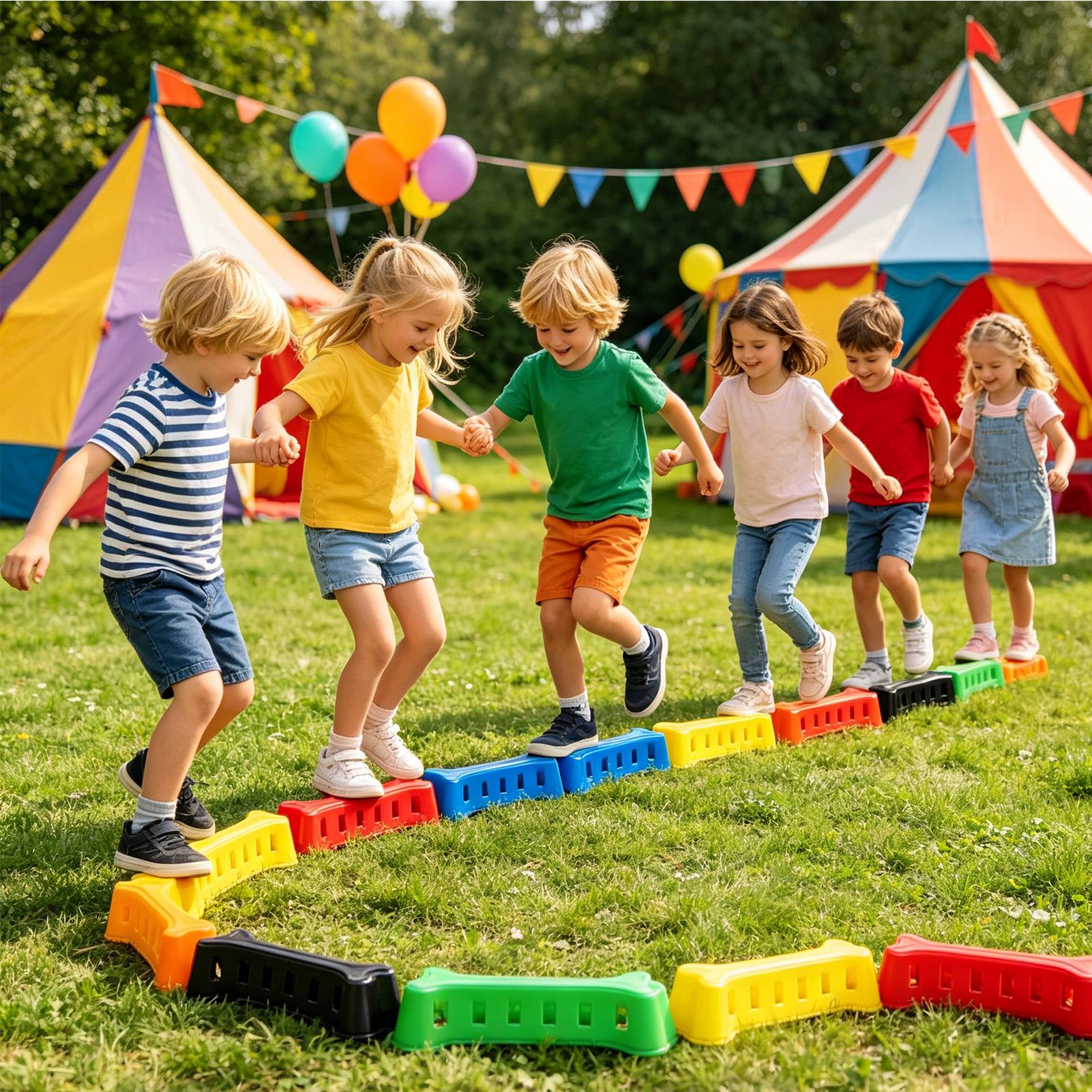 Kinderbalansbalk Stapelbaar An - Kids Outdoor Balance Beam recensie en prijs