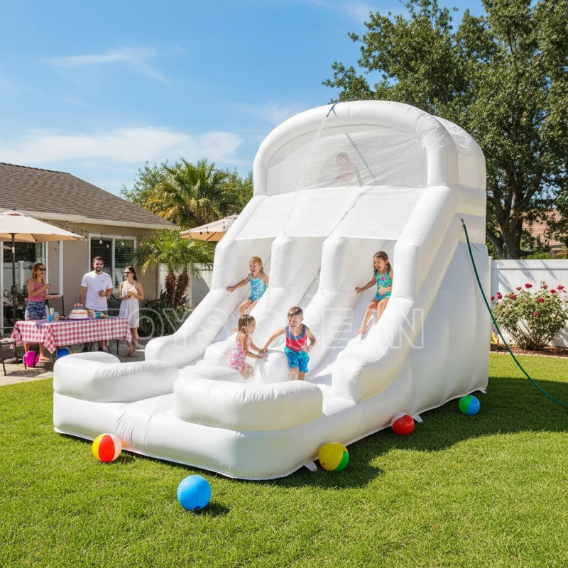 Opblaasbare waterglijbaan voor - Kids Outdoor Pool recensie en prijs